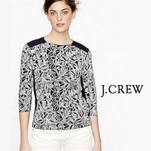 J. Crew‎ Embroidered Wildflower Top